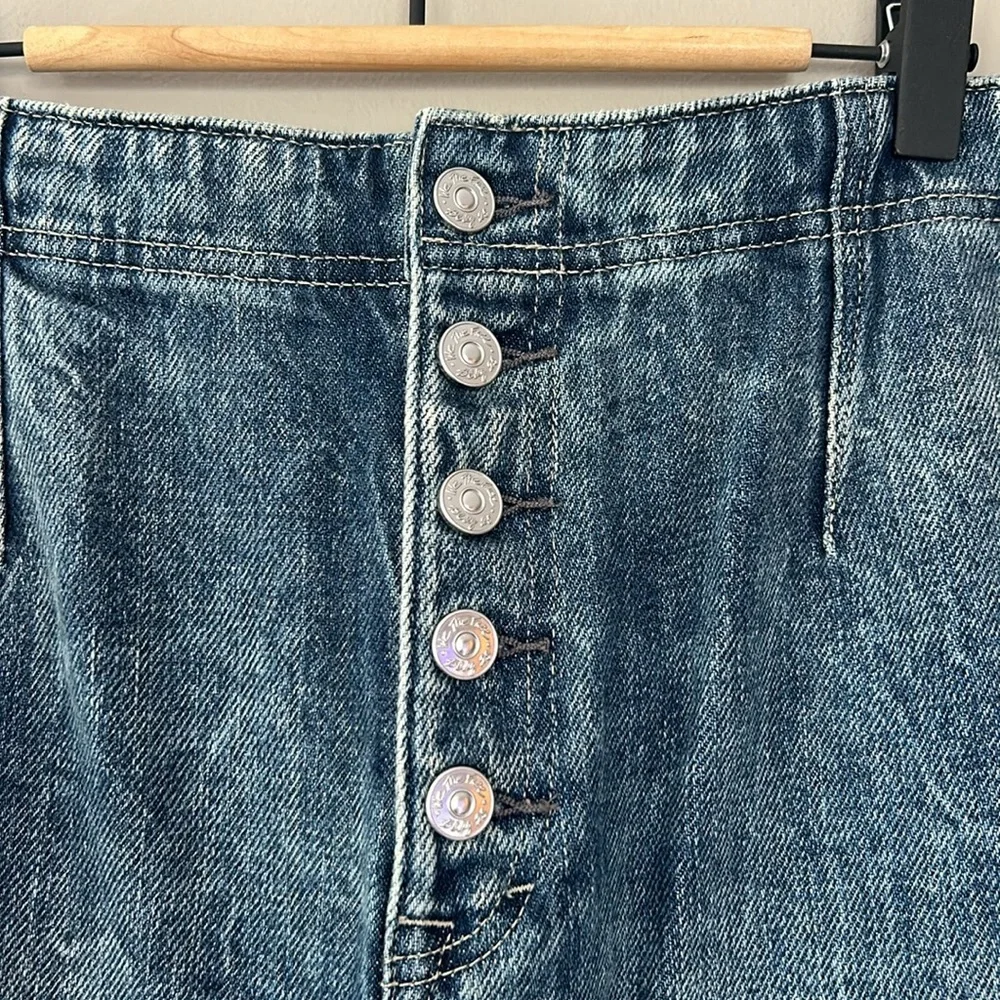 Free People We the Free Osaka High Rise Wide Leg Barrel Jeans Size‎ 29